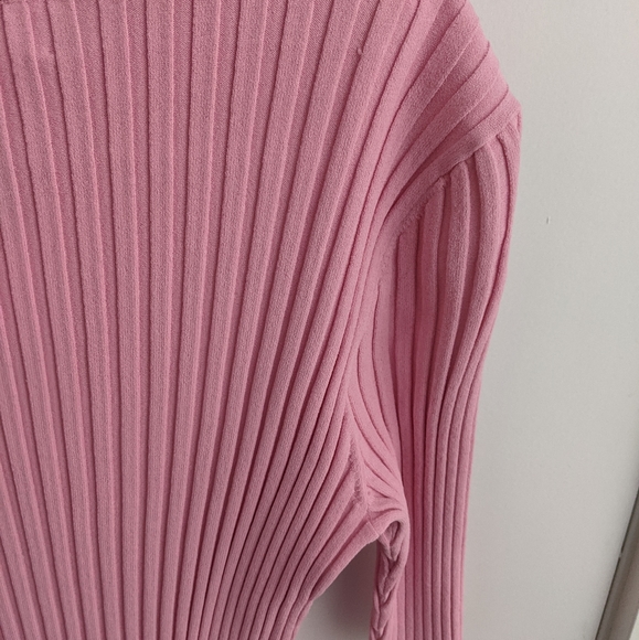 Diane Von Furstenburg pink t-shirt blouse - Picture 6 of 10